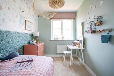 A third bedroom could also be used as a home office or nursery