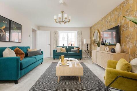 A bright and airy living room is ideal for relaxing with the family