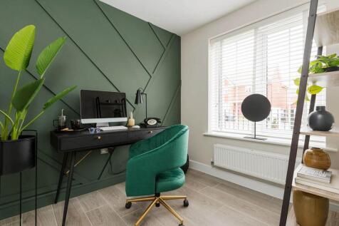 A dedicated study area makes working from home easy