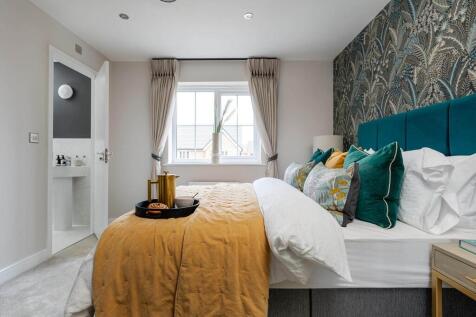 The main bedroom also hosts an en-suite, creating space away from the rest of the home
