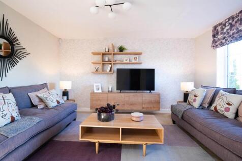 A spacious living room is the perfect place to enjoy time as a family