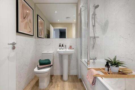 A family bathroom completes the home