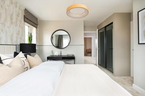 With room for built-in wardrobes and storage space