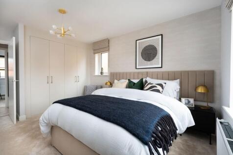 A spacious second double bedroom