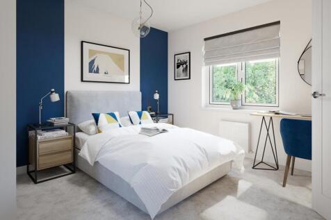 Bedroom 2 is ideal for guests staying over