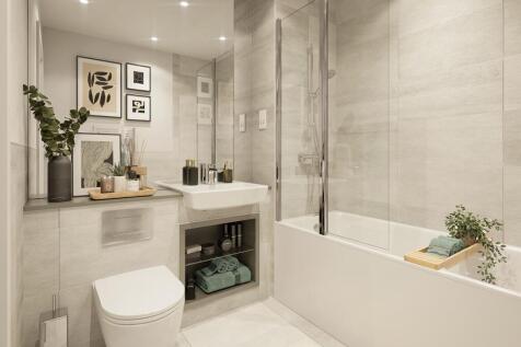 Stylish family bathroom with a choice of light or dark palette