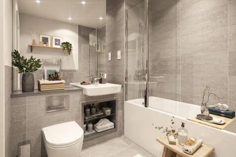 Stylish family bathroom with a choice of light or dark palette