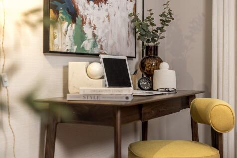 The open plan is flexible to your needs