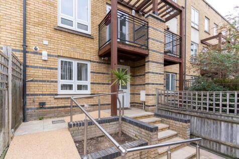 Modern brick exterior of a residential property...