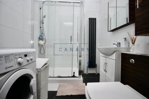 A modern and well-maintained bathroom featuring...