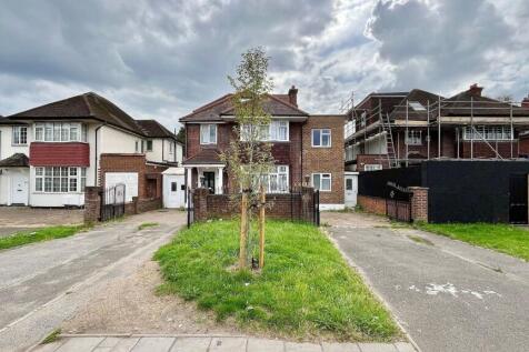 Exterior view of a residential property showing...