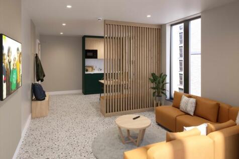 A spacious and stylish large modern living room...