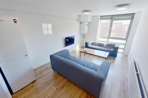 Bright and inviting living room featuring moder...