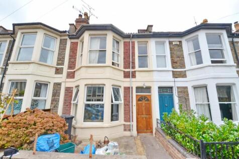 Charming front view of a classic terraced house...