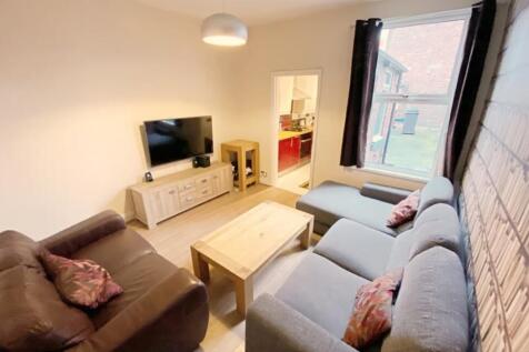 This inviting living room features comfortable ...