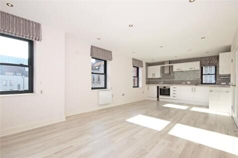 Bright and spacious modern living room with an ...