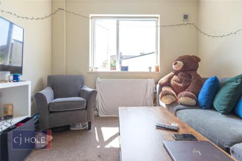 Bright and cozy living room with ample natural ...