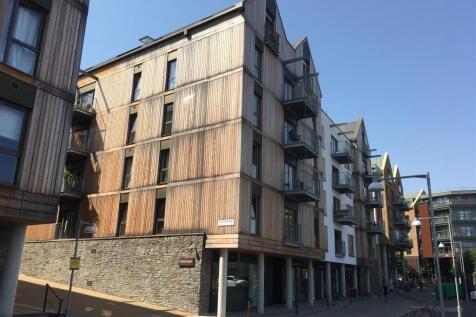Modern terraced residential building with conte...
