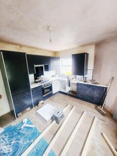 Bright corner kitchen currently being renovated...