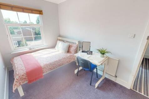Bright and cozy single bedroom featuring a comf...