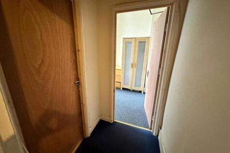 A well-defined hallway leading to various rooms...