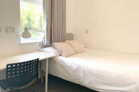A bright and tidy single bedroom featuring a ne...