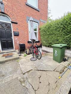 The exterior view of the property showing the e...