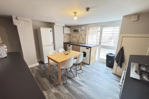 Bright and clean kitchen with modern appliances...