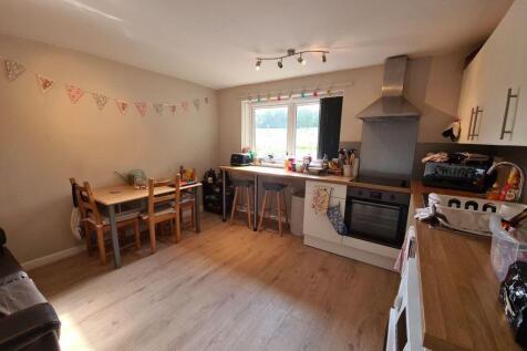 Bright and tidy kitchen featuring modern applia...