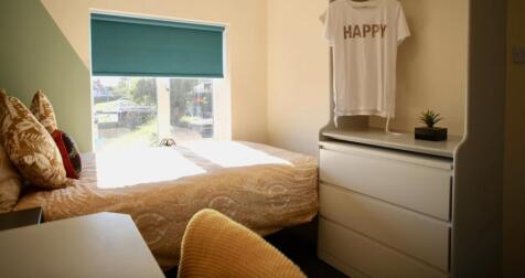 A bright and cozy double bedroom featuring a co...