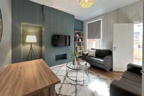 Bright and inviting living room featuring moder...