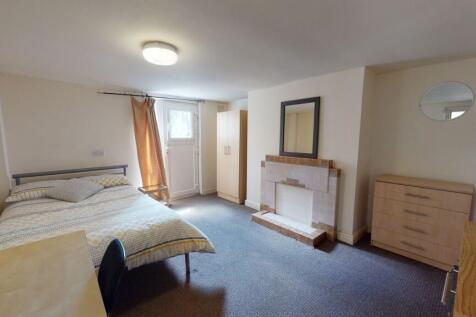 Bright and inviting master bedroom featuring a ...