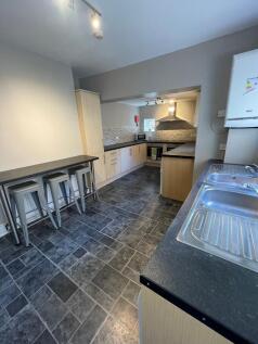 Modern kitchen with ample counter space, sleek ...