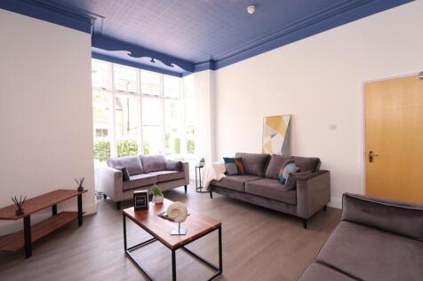 A spacious and bright modern living room, perfe...