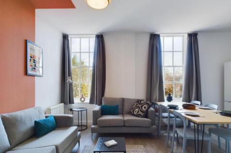 A spacious and bright modern living room, perfe...