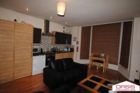 Bright and inviting living room with modern fur...