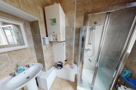 A modern and well-maintained bathroom featuring...