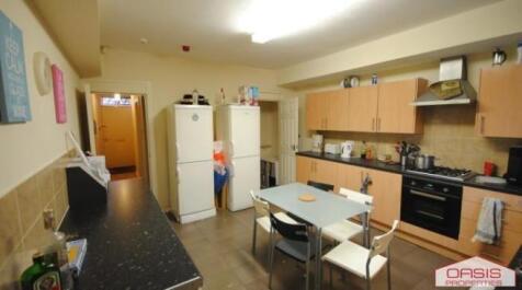 A well-maintained kitchen with ample countertop...