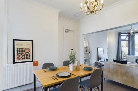 A stylish and inviting large modern living room...