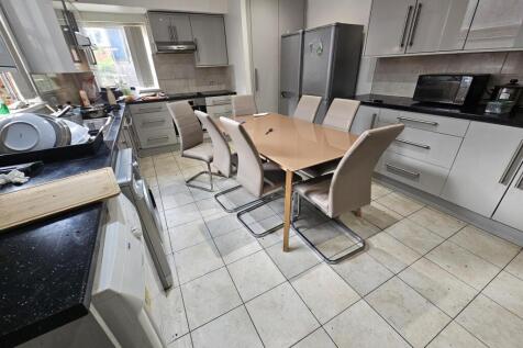 A clean and well-lit modern kitchen with white ...