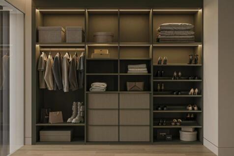Walk in wardrobe
