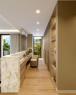 Walk in wardrobe