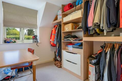 Master bedroom enjoys an adjoining dressing room