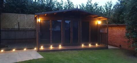 Home Office/Studio At Night