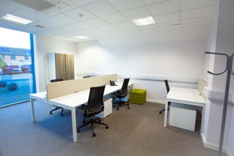 Office blinds open