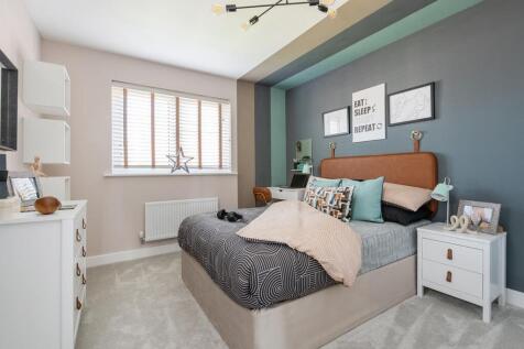 Bedrooms offer plenty of space for storage