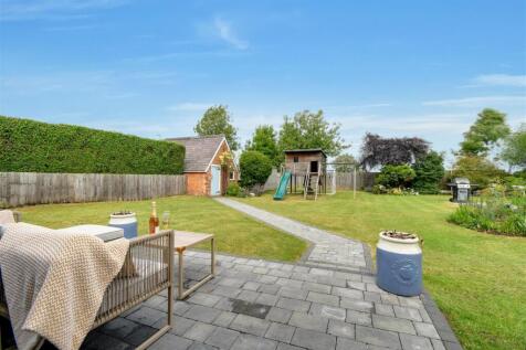 Rear garden