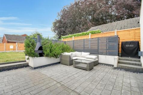 Rear patio