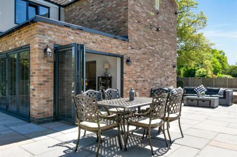 Rear patio