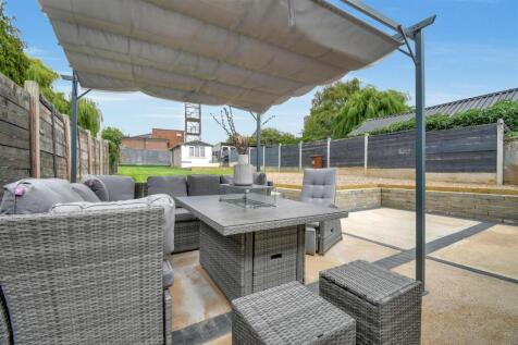 Rear patio